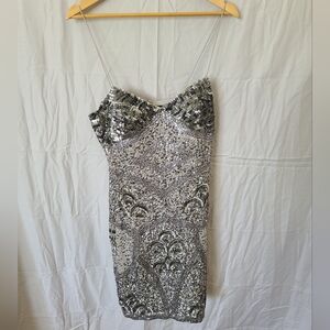 Sequence short dress
